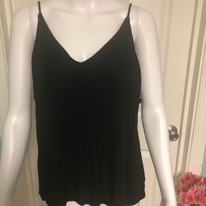 Cute Black V Neck Shirt